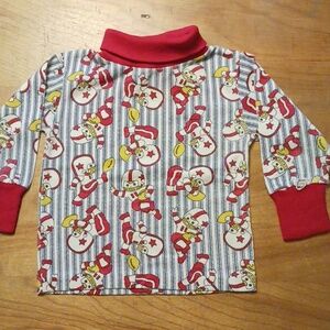 Vintage Health Tex Kids Football Turtleneck Shirt